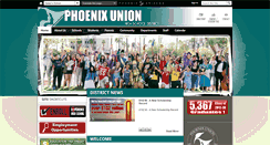 Desktop Screenshot of phoenixunion.schoolwires.net